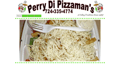 Desktop Screenshot of perrydipizzaman.com